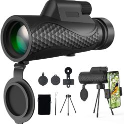 Alternative view of Monoclu Telescop 12x50 pentru Smartphone, Vedere de Zi si Nocturna, Waterproof
