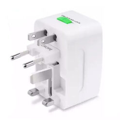 Adaptor universal priza, Linomag®, Compatibil cu EU/UK/SUA/JP/CH/AUS/TH, Alb