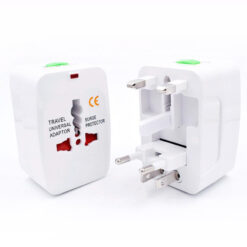 Alternative view of Adaptor universal priza, Linomag®, Compatibil cu EU/UK/SUA/JP/CH/AUS/TH, Alb