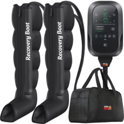 Alternative view of Aparat masaj pentru picioare profesional cu compresie de aer, Linomag®, Drenaj limfatic, Presopunctura, Refacere musculara, Masaj circulator, Masaj relaxare, 10 camere compresie cu aer, 11 niveluri de intensitate, 3 moduri de masaj