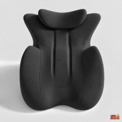 Alternative view of Pernă Ergonomică Multifuncțională Linomag® pentru Cupluri și Relaxare, pentru Dormit, Citit și Odihnă, Spumă cu Memorie, Suport pentru Spate și Corp, Tetieră Detașabilă, Husă Lavabilă, Negru